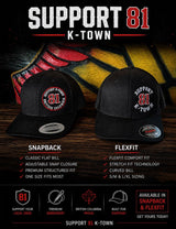 Support K-Town 81 BC - Snapback Hat